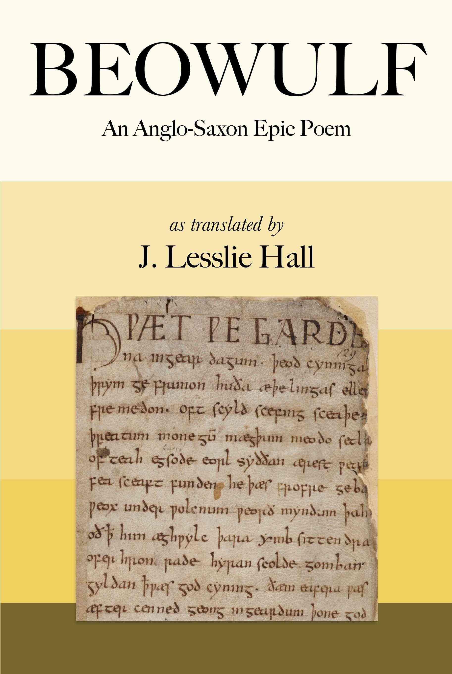Beowulf An Anglo-Saxon Epic Poem